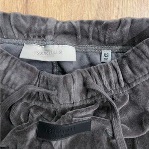Essentials Fear Of God Velour Sweatpants